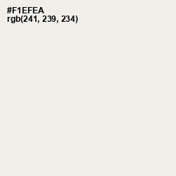 #F1EFEA - Soft Peach Color Image