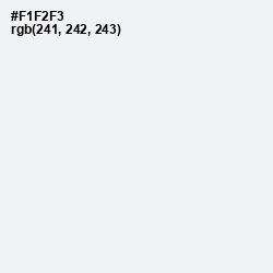 #F1F2F3 - Concrete Color Image