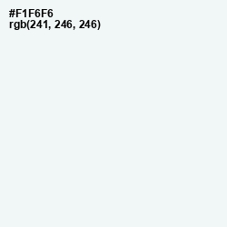#F1F6F6 - Saltpan Color Image