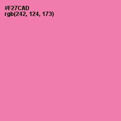 #F27CAD - Persian Pink Color Image