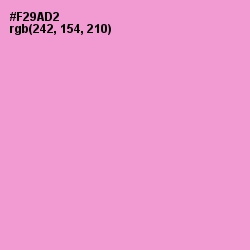 #F29AD2 - Light Orchid Color Image
