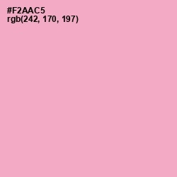 #F2AAC5 - Illusion Color Image