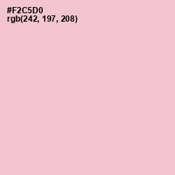 #F2C5D0 - Azalea Color Image