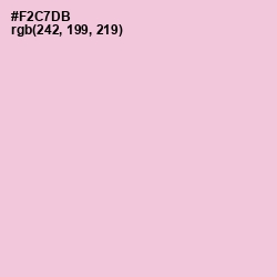 #F2C7DB - Azalea Color Image