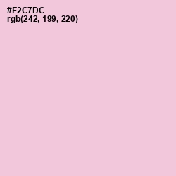 #F2C7DC - Azalea Color Image