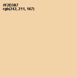 #F2D3A7 - Maize Color Image