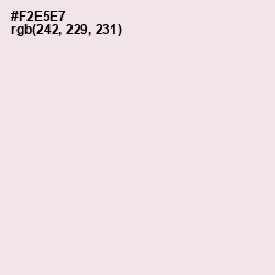 #F2E5E7 - Pot Pourri Color Image