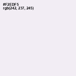 #F2EDF5 - Amour Color Image