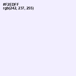 #F2EDFF - Titan White Color Image