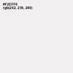 #F2EFF0 - Amour Color Image