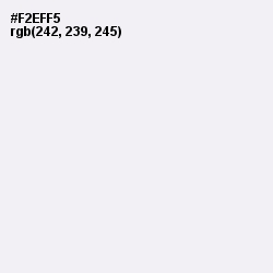 #F2EFF5 - Selago Color Image