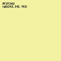 #F2F2A2 - Milan Color Image
