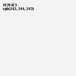 #F2F4F3 - Saltpan Color Image