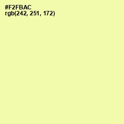 #F2FBAC - Tidal Color Image