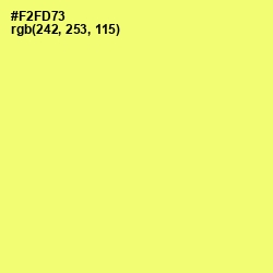 #F2FD73 - Manz Color Image