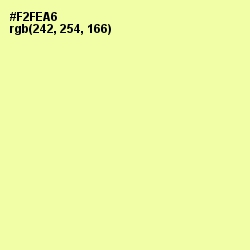 #F2FEA6 - Tidal Color Image