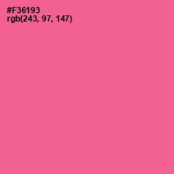 #F36193 - Froly Color Image