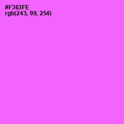 #F363FE - Pink Flamingo Color Image
