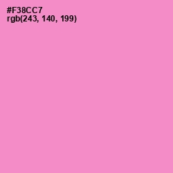 #F38CC7 - Shocking Color Image
