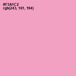 #F3A1C2 - Illusion Color Image