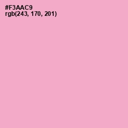 #F3AAC9 - Illusion Color Image
