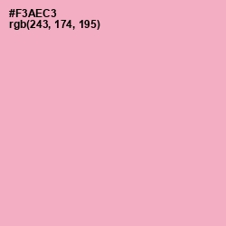 #F3AEC3 - Illusion Color Image