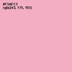 #F3AFC1 - Illusion Color Image