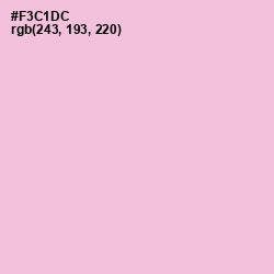 #F3C1DC - Chantilly Color Image