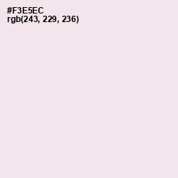 #F3E5EC - Prim Color Image