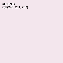 #F3E7ED - Prim Color Image