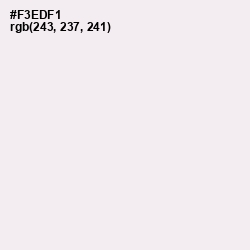 #F3EDF1 - Amour Color Image