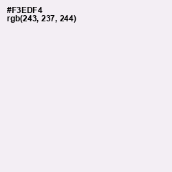 #F3EDF4 - Amour Color Image