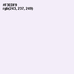 #F3EDF9 - Selago Color Image