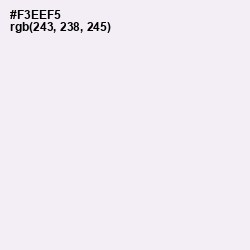 #F3EEF5 - Amour Color Image