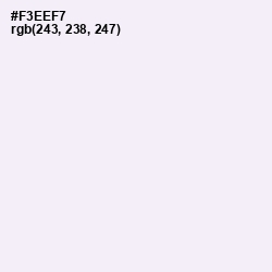 #F3EEF7 - Selago Color Image