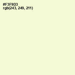 #F3F9D3 - Orinoco Color Image