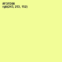 #F3FD98 - Texas Color Image