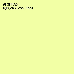 #F3FFA5 - Milan Color Image