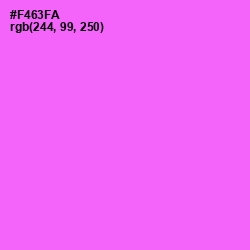 #F463FA - Pink Flamingo Color Image