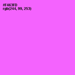 #F463FD - Pink Flamingo Color Image