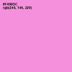 #F490DC - Light Orchid Color Image