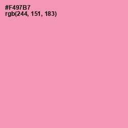 #F497B7 - Wewak Color Image