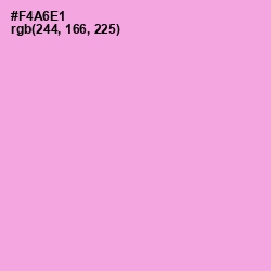 #F4A6E1 - Lavender Rose Color Image