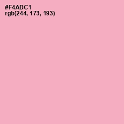 #F4ADC1 - Illusion Color Image