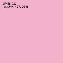 #F4B1CC - Lavender Pink Color Image