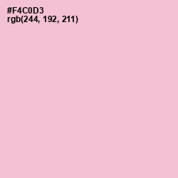 #F4C0D3 - Azalea Color Image