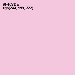 #F4C7DE - Azalea Color Image