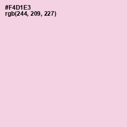 #F4D1E3 - Cherub Color Image