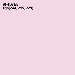 #F4D7E5 - We Peep Color Image