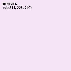 #F4E4F6 - Amour Color Image